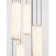 Pendule, Lustre suspendate - Lustra cu 12 Pendule din alabastru DILETTO