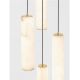 Pendule, Lustre suspendate - Lustra cu 12 Pendule din alabastru DILETTO