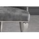 Seturi scaune, HoReCa - Set 2 scaune stil baroc Modern Barock, gri/ argintiu