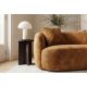 Canapele - Canapea 2 locuri curbata ELEMENTAL 180cm galben mustar