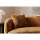 Canapele - Canapea 2 locuri curbata ELEMENTAL 180cm galben mustar