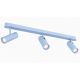 Plafoniera cu 3 spoturi directionabile cu bec GU10 Linca blue