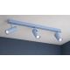 Plafoniere cu spoturi, Spoturi aplicate - Plafoniera cu 3 spoturi directionabile cu bec GU10 Linca blue