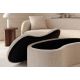 Banchete-Tabureti - Bancheta tapitata cu spatiu de depozitare ELEMENTAL 120cm boucle champagne beige