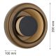 Aplice, corpuri de iluminat pentru pereti - Aplica de perete LED moderna SOFI cognac amber