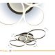 Lustre aplicate - Lustra aplicata tavan design circular LED Alvis