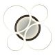 Lustre aplicate - Lustra aplicata tavan design circular LED Alvis