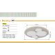 Lustre aplicate - Lustra aplicata tavan design circular LED MONTY