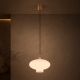 Pendule, Lustre suspendate - Lustra/pendul design decorativ TRESCO cupru/opal