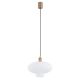Pendule, Lustre suspendate - Lustra/pendul design decorativ TRESCO cupru/opal