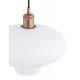 Pendule, Lustre suspendate - Lustra/pendul design decorativ TRESCO cupru/opal