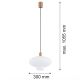 Pendule, Lustre suspendate - Lustra/pendul design decorativ TRESCO cupru/opal