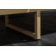 Comode - Comoda TV design retro Gatsby 160cm Mango/ marmura neagra