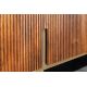 Comode - Comoda TV design retro Gatsby 160cm Mango/ marmura neagra