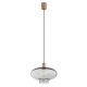 Pendule, Lustre suspendate - Lustra/pendul design decorativ TRESCO cupru/fumuriu