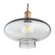Pendule, Lustre suspendate - Lustra/pendul design decorativ TRESCO cupru/fumuriu