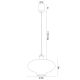 Pendule, Lustre suspendate - Lustra/pendul design decorativ TRESCO cupru/fumuriu