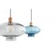 Pendule, Lustre suspendate - Lustra/pendul design decorativ TRESCO cupru/blue