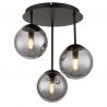 Lustra aplicata moderna HARMON 3L fumurie