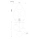 Lustre aplicate - Lustra aplicata moderna HARMON 3L fumurie