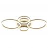 Plafoniera LED design circular LORETTA cafenie