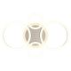 Plafoniere - Plafoniera LED design circular LORETTA cafenie