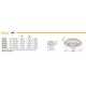 Lustre aplicate - Lustra LED aplicata tavan moderna Marlenne