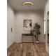 Plafoniere - Plafoniera LED metal cu efect de lemn FLETCHER