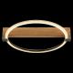 Plafoniere - Plafoniera LED metal cu efect de lemn FLETCHER
