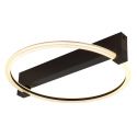 Plafoniera LED metal negru FLETCHER