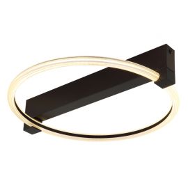 Plafoniere - Plafoniera LED metal negru FLETCHER