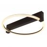 Plafoniera LED metal negru FLETCHER