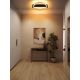 Plafoniere - Plafoniera LED metal negru FLETCHER