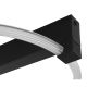 Plafoniere - Plafoniera LED metal negru FLETCHER