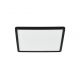 Plafoniera LED design silm IP54 baie Oja square 29 negru 3000K