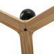 Lustre cu ventilator - Ventilator aplicat tavan cu telecomanda KLIM L 150cm, negru/ pin