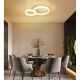 Plafoniere - Plafoniera LED moderna circulara Marlenne