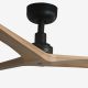 Lustre cu ventilator - Ventilator smart sistem TUYA si telecomanda KLIM M 125cm, negru/ pin