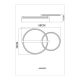 Plafoniere - Plafoniera LED metal cu efect de lemn FLETCHER