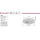 Plafoniere - Plafoniera LED moderna KRISWALL 49,5cm