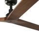 Lustre cu ventilator - Ventilator aplicat tavan cu telecomanda KLIM M 125cm, negru/ nuc