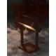 Lampi decorative si solare - Lampa solara LED portabila IP44 Saulio maro deschis