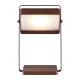 Lampi decorative si solare - Lampa solara LED portabila IP44 Saulio maro deschis