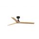 Lustre cu ventilator - Ventilator aplicat tavan cu telecomanda KLIM M 125cm, negru/ pin