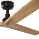 Lustre cu ventilator - Ventilator aplicat tavan cu telecomanda KLIM M 125cm, negru/ pin
