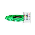 Banda 5 metri IP44 LED mod Disco, telecomanda Led Strip Color