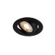 Spoturi tavan fals - Set de 3 spoturi LED incastrabile directionabile Monolo negru