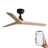 Ventilator smart sistem TUYA si telecomanda KLIM S 92,5cm, negru/ pin
