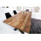 Mese dining - Masa design industrial Iron Craft 200cm Mango