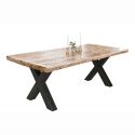 Masa design industrial Iron Craft 200cm Mango